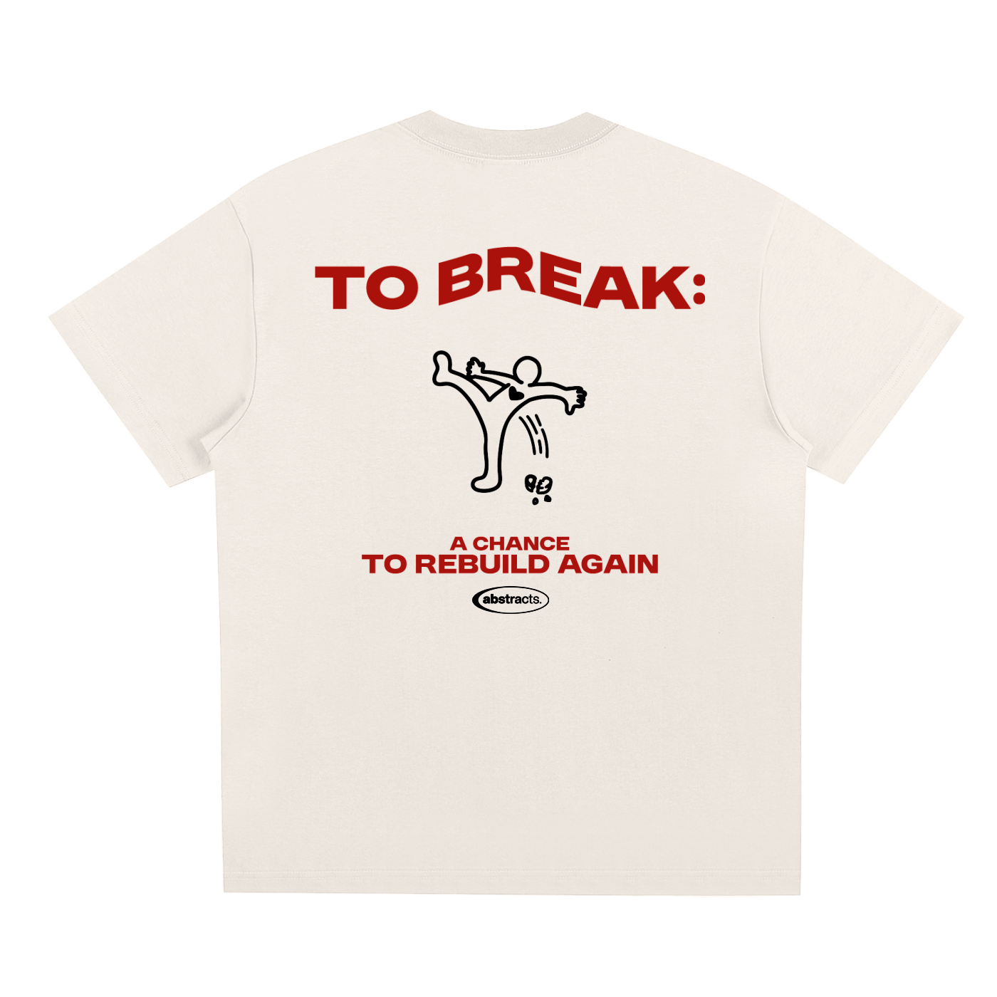 WHITE TEE - TO BREAK