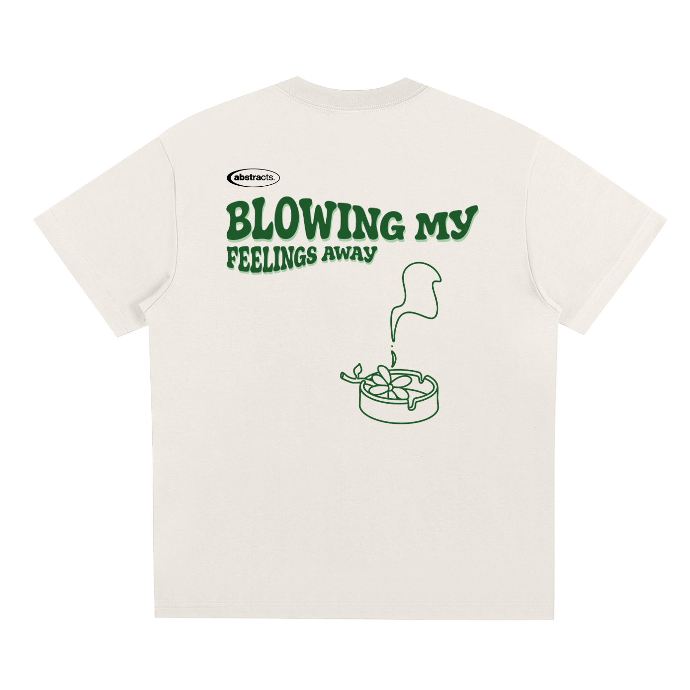 WHITE TEE - BLOWING MY FEELINGS AWAY