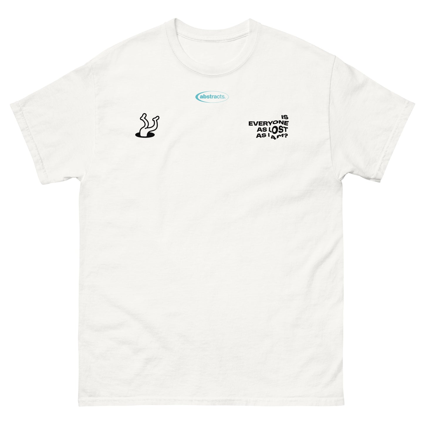 WHITE TEE - TO BE LOST