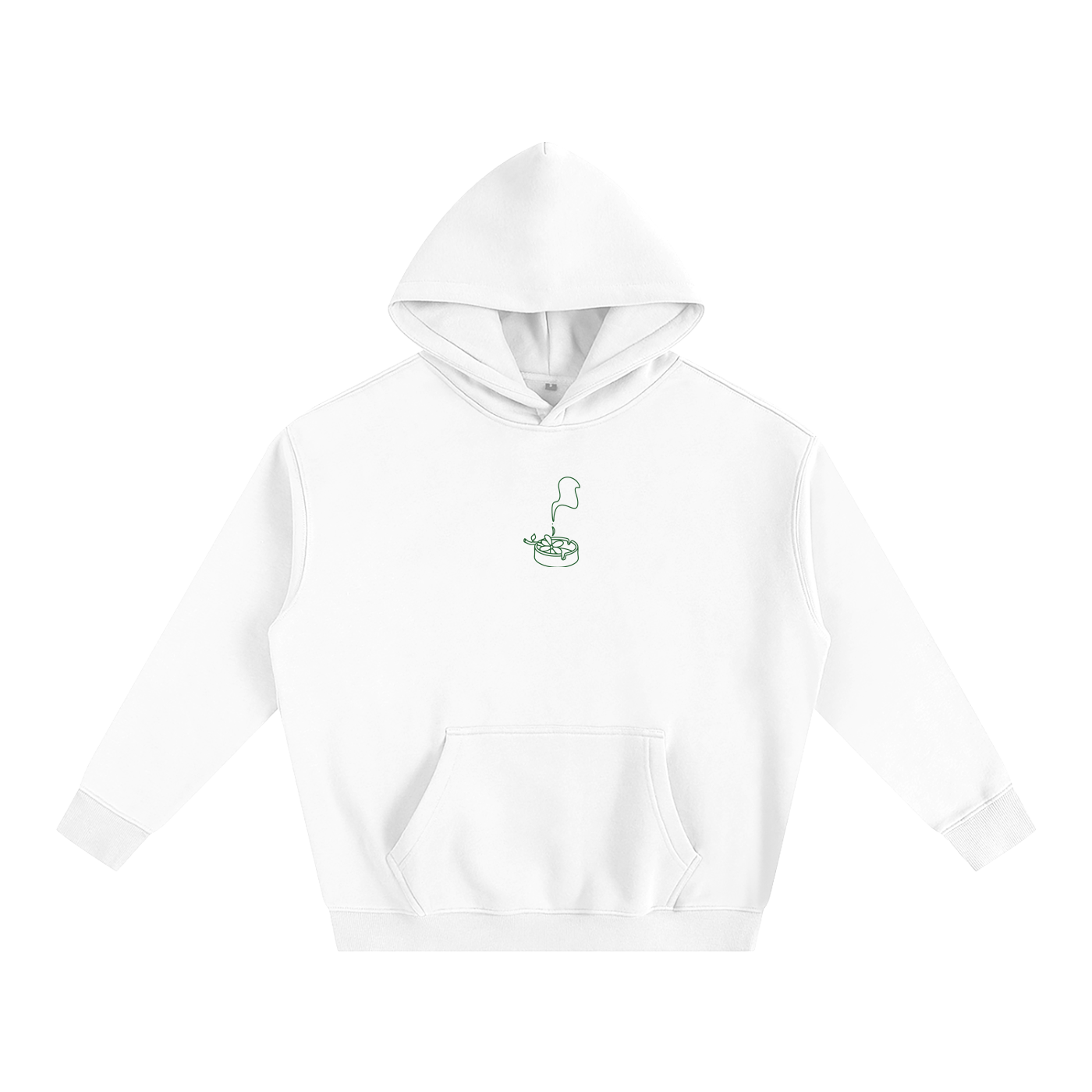 WHITE HOODIE - BLOWING MY FEELINGS AWAY