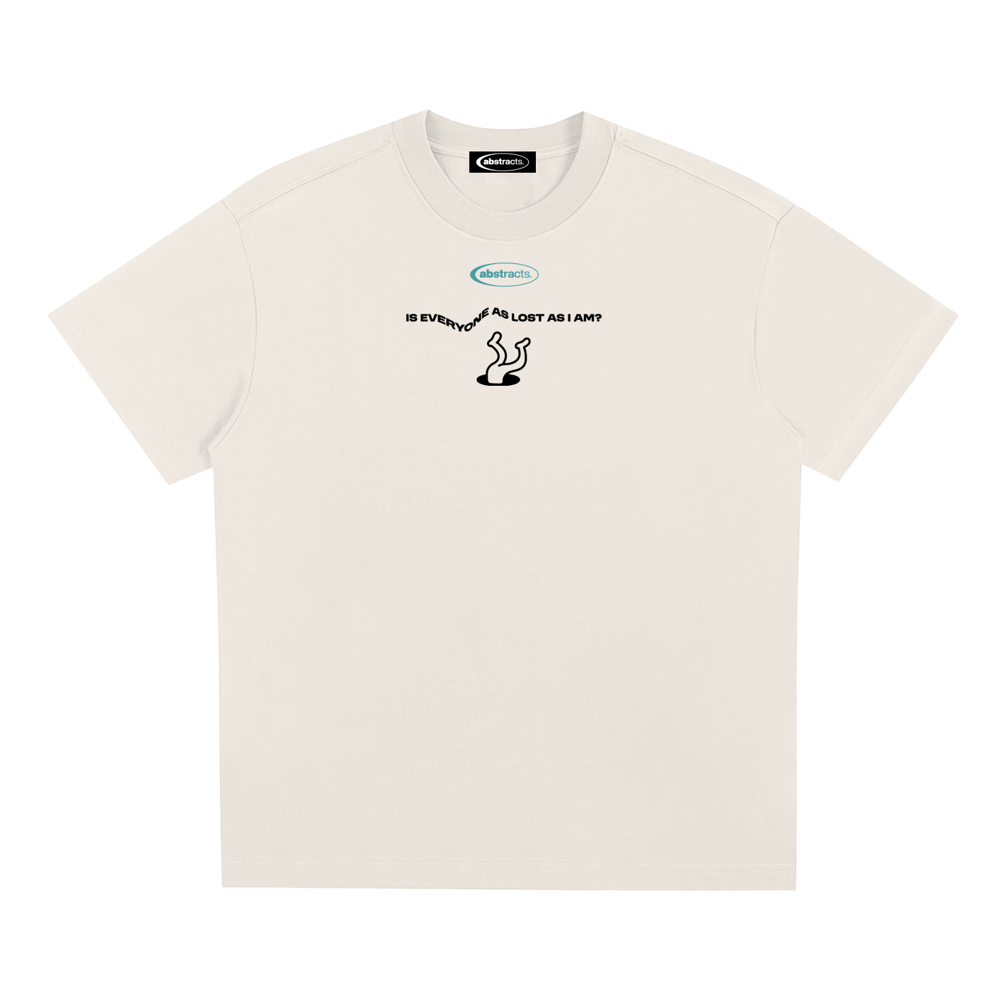 WHITE TEE - TO BE LOST