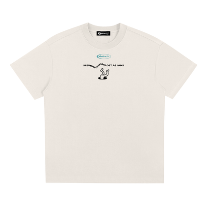 WHITE TEE - TO BE LOST