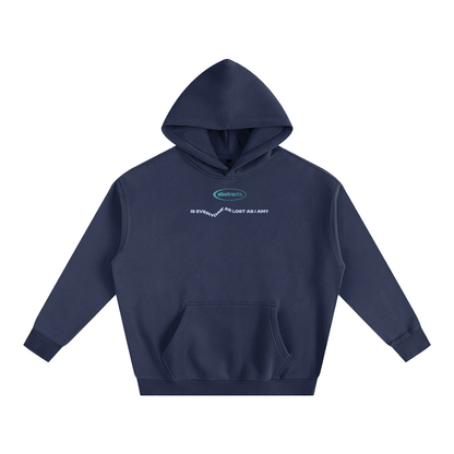 DARK BLUE HOODIE - TO BE LOST