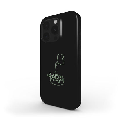 (BLACK) MagSafe® case for iPhone® - Blowing My Feelings Away