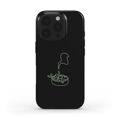 (BLACK) MagSafe® case for iPhone® - Blowing My Feelings Away