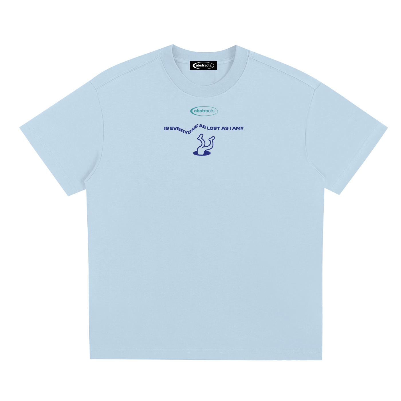 SKY BLUE TEE - TO BE LOST