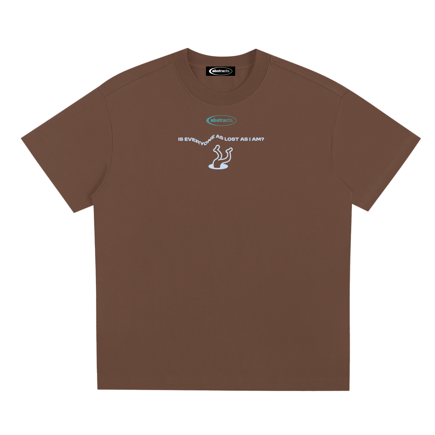BROWN TEE - TO BE LOST