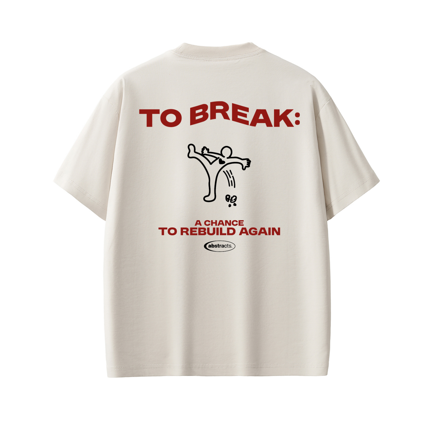 WHITE TEE - TO BREAK
