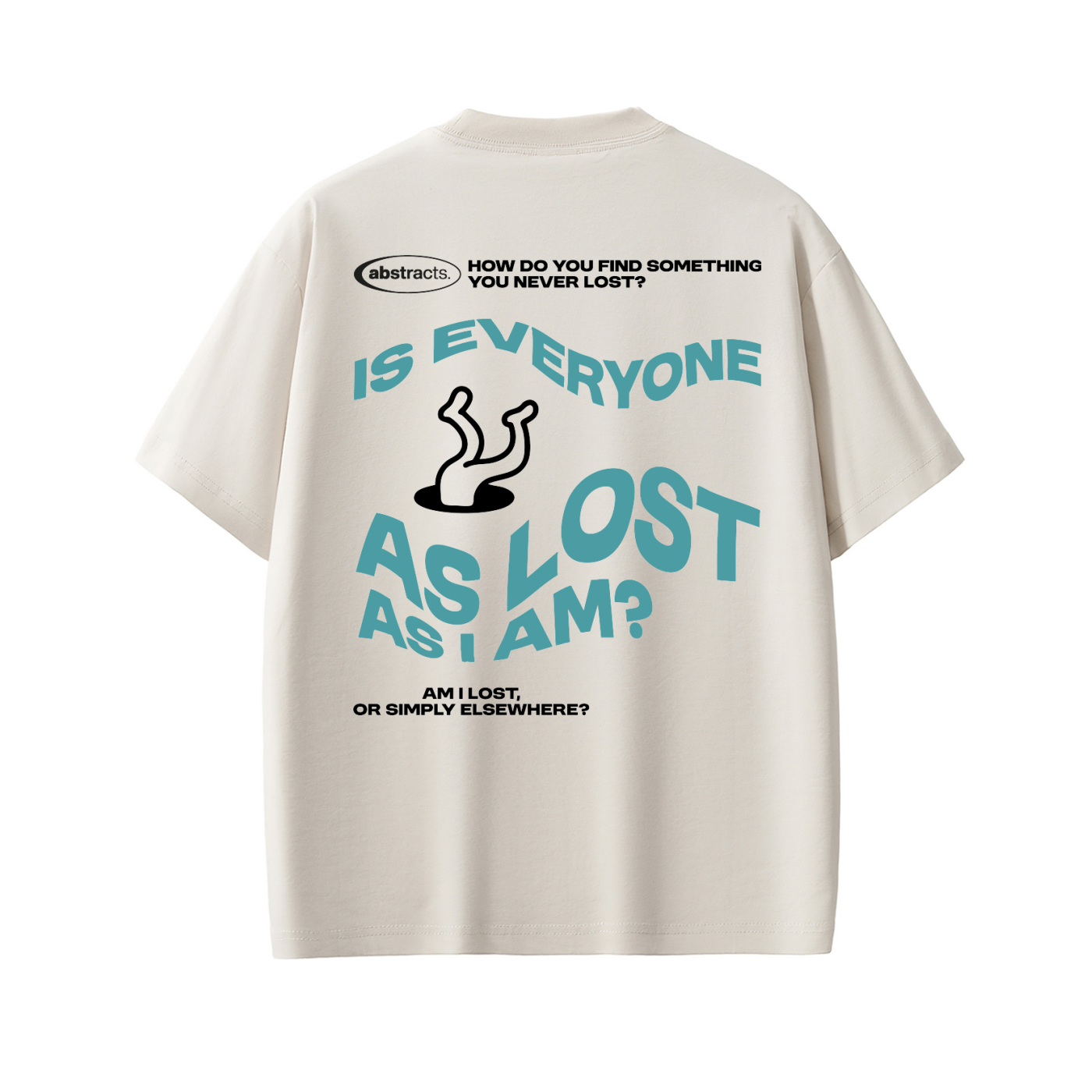 WHITE TEE - TO BE LOST