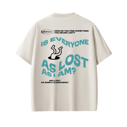 WHITE TEE - TO BE LOST