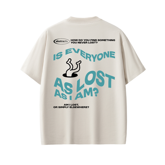 WHITE TEE - TO BE LOST