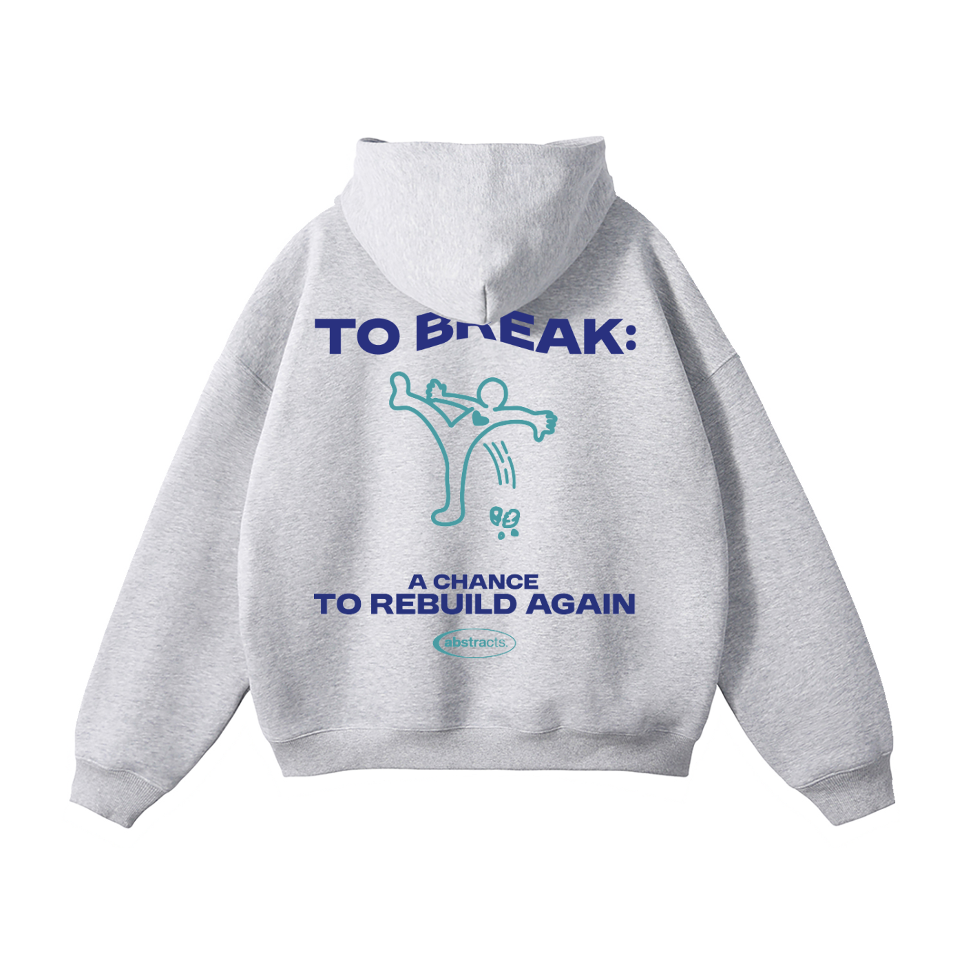 GRAY HOODIE - TO BREAK