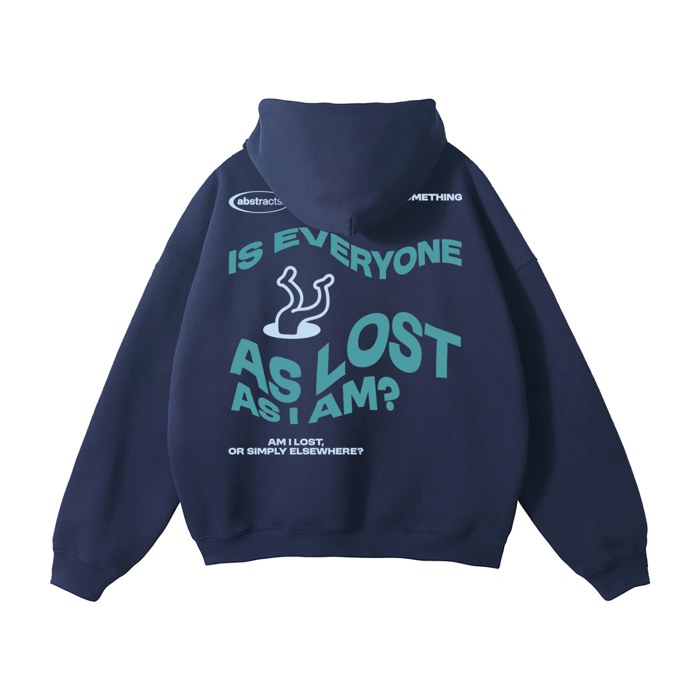 DARK BLUE HOODIE - TO BE LOST
