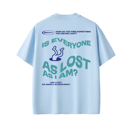 SKY BLUE TEE - TO BE LOST