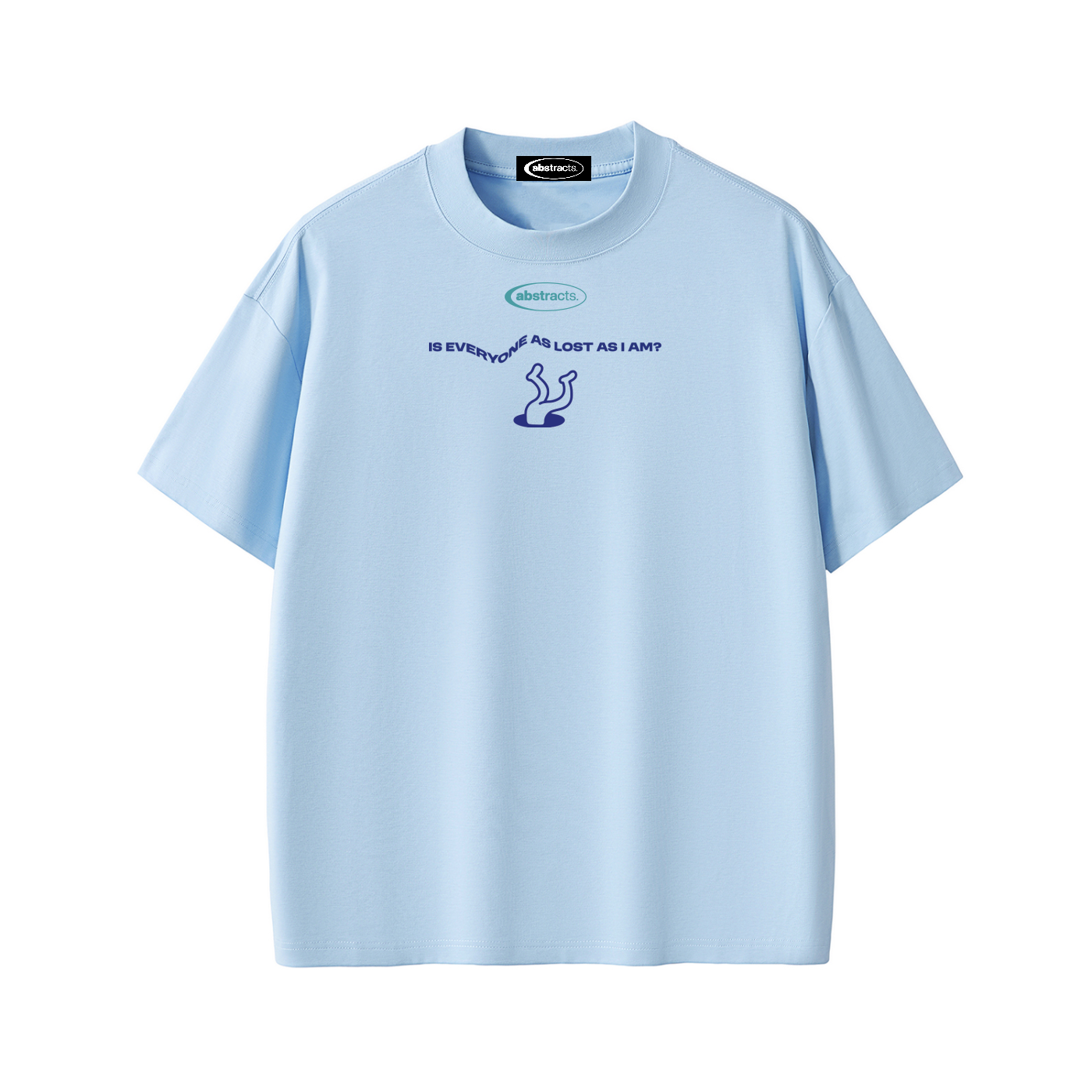 SKY BLUE TEE - TO BE LOST