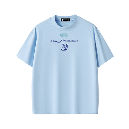 SKY BLUE TEE - TO BE LOST