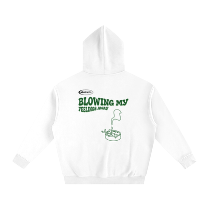 WHITE HOODIE - BLOWING MY FEELINGS AWAY