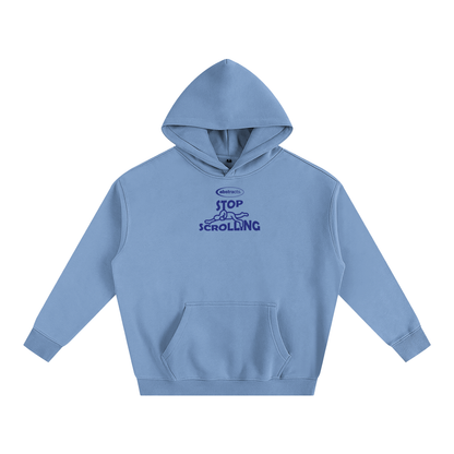 SKY BLUE HOODIE - STOP SCROLLING