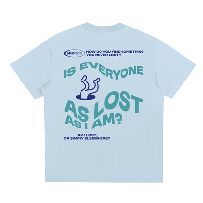 SKY BLUE TEE - TO BE LOST