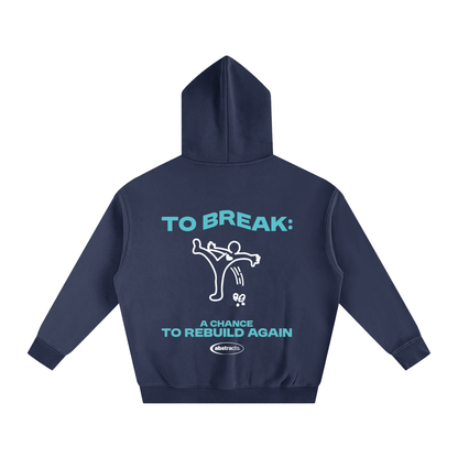 DARK BLUE HOODIE - TO BREAK
