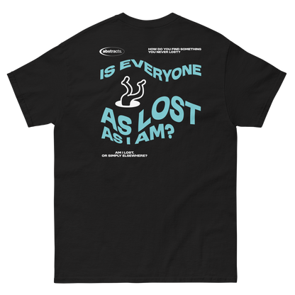 BLACK TEE - TO BE LOST