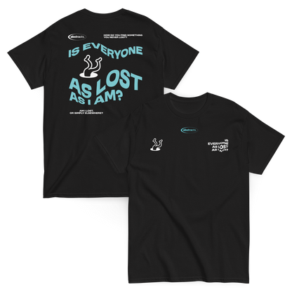 BLACK TEE - TO BE LOST