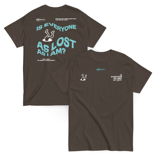 BROWN TEE - TO BE LOST