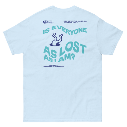 BABY BLUE TEE - TO BE LOST